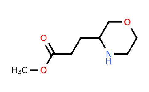CAS 885273-99-4 | 3-Morpholin-3-YL-propionic acid methyl ester