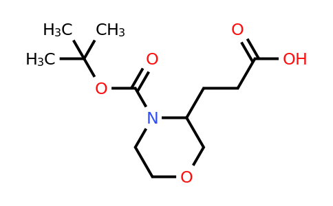 CAS 885274-05-5 | 4-BOC-3-(2-Carboxy-ethyl)-morpholine