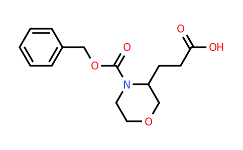 CAS 885274-07-7 | 4-Cbz-3-(2-carboxy-ethyl)-morpholine