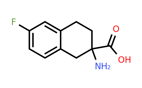 CAS 885274-22-6 | 2-Amino-6-fluoro-1,2,3,4-tetrahydro-naphthalene-2-carboxylic acid