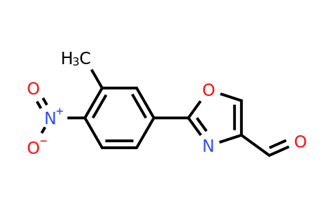 CAS 885274-46-4 | 2-(3-Methyl-4-nitro-phenyl)-oxazole-4-carbaldehyde