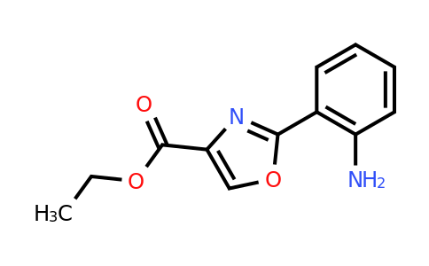 CAS 885274-55-5 | 2-(2-Amino-phenyl)-oxazole-4-carboxylic acid ethyl ester