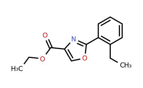 CAS 885274-58-8 | 2-(2-Ethyl-phenyl)-oxazole-4-carboxylic acid ethyl ester