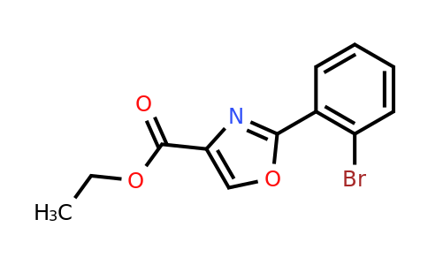 CAS 885274-67-9 | 2-(2-Bromo-phenyl)-oxazole-4-carboxylic acid ethyl ester