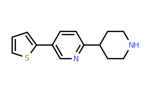 CAS 885274-71-5 | 5-Thiophen-2-YL-1',2',3',4',5',6'-hexahydro-[2,4']bipyridinyl