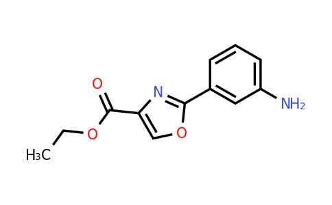 CAS 885274-73-7 | 2-(3-Amino-phenyl)-oxazole-4-carboxylic acid ethyl ester