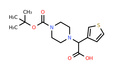 CAS 885274-75-9 | 1-Boc-4-(carboxy-thiophen-3-yl-methyl)-piperazine
