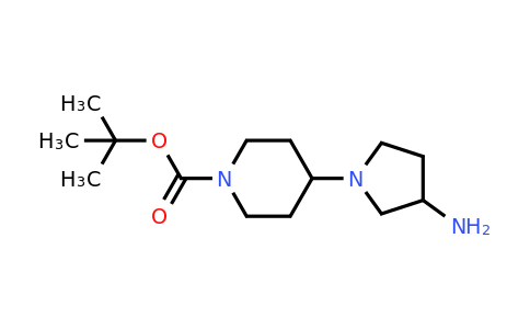CAS 885274-89-5 | 4-(3-Amino-pyrrolidin-1-yl)-piperidine-1-carboxylic acid tert-butyl ester