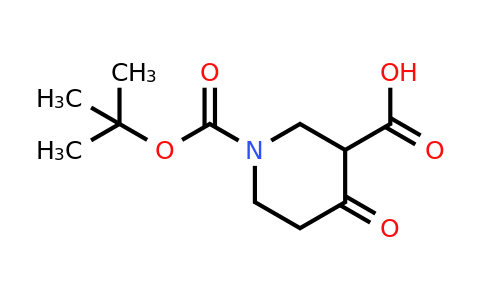 CAS 885274-97-5 | 1-[(tert-butoxy)carbonyl]-4-oxopiperidine-3-carboxylic acid