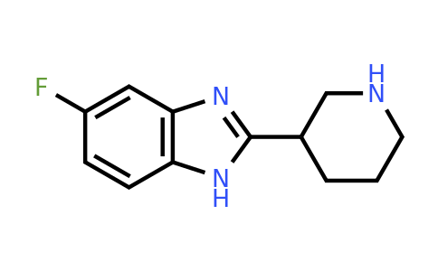 CAS 885275-03-6 | 5-Fluoro-2-piperidin-3-YL-1H-benzoimidazole