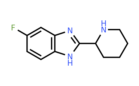 CAS 885275-05-8 | 5-Fluoro-2-piperidin-2-YL-1H-benzoimidazole