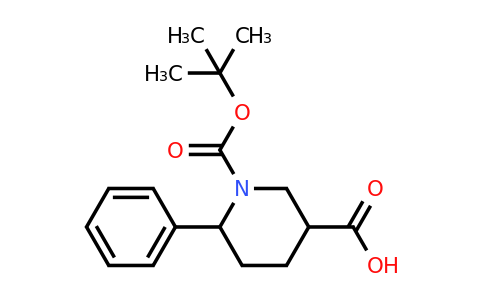 CAS 885275-13-8 | 6-Phenyl-piperidine-1,3-dicarboxylic acid 1-tert-butyl ester