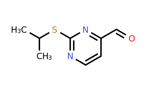 CAS 885275-17-2 | 2-Isopropylsulfanyl-pyrimidine-4-carbaldehyde