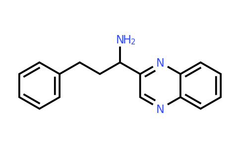 CAS 885275-30-9 | 3-Phenyl-1-quinoxalin-2-YL-propylamine