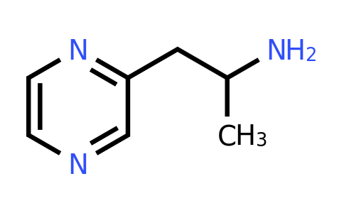 CAS 885275-33-2 | 1-Methyl-2-pyrazin-2-YL-ethylamine