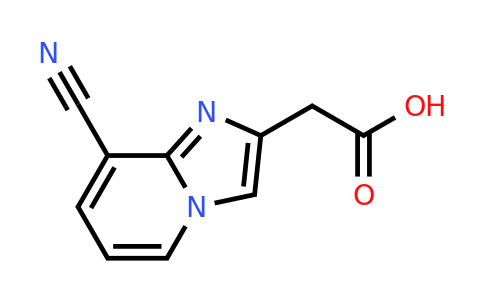 CAS 885275-53-6 | (8-Cyano-imidazo[1,2-A]pyridin-2-YL)-acetic acid
