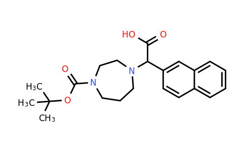 CAS 885275-74-1 | 1-Boc-4-(carboxy-naphthalen-2-yl-methyl)-[1,4]diazepane