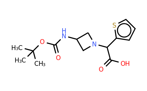 CAS 885275-99-0 | (3-Boc-amino-azetidin-1-yl)-thiophen-2-yl-acetic acid