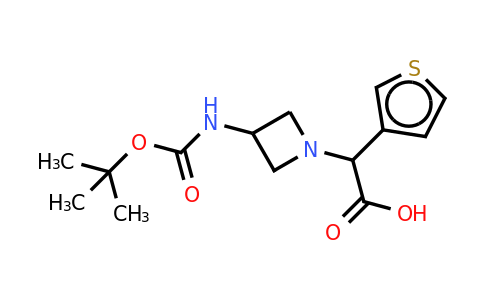 CAS 885276-08-4 | (3-Boc-amino-azetidin-1-yl)-thiophen-3-yl-acetic acid