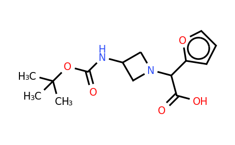 CAS 885276-12-0 | (3-Boc-amino-azetidin-1-yl)-furan-2-yl-acetic acid