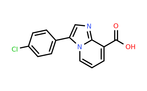 CAS 885276-32-4 | 3-(4-Chloro-phenyl)-imidazo[1,2-A]pyridine-8-carboxylic acid