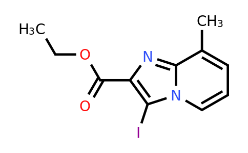 CAS 885276-44-8 | 3-Iodo-8-methyl-imidazo[1,2-A]pyridine-2-carboxylic acid ethyl ester