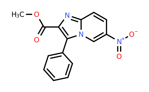 CAS 885276-47-1 | 6-Nitro-3-phenyl-imidazo[1,2-A]pyridine-2-carboxylic acid methyl ester
