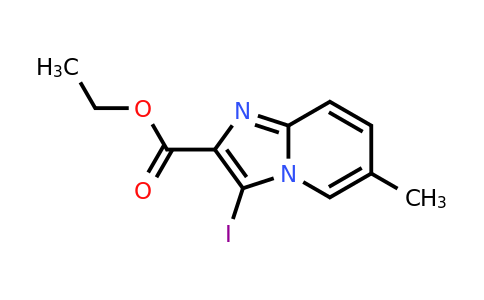 CAS 885276-50-6 | 3-Iodo-6-methyl-imidazo[1,2-A]pyridine-2-carboxylic acid ethyl ester