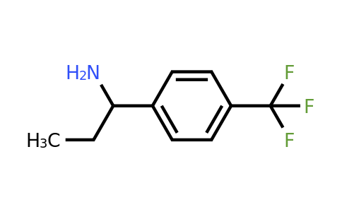 CAS 885276-54-0 | 1-(4-(Trifluoromethyl)phenyl)propan-1-amine