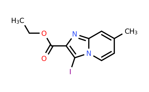 CAS 885276-74-4 | 3-Iodo-7-methyl-imidazo[1,2-A]pyridine-2-carboxylic acid ethyl ester