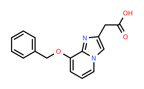 CAS 885276-83-5 | (8-Benzyloxy-imidazo[1,2-A]pyridin-2-YL)-acetic acid
