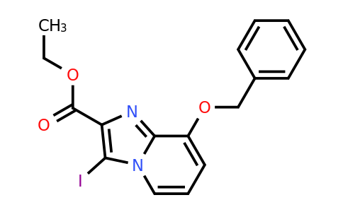 CAS 885276-85-7 | 8-Benzyloxy-3-iodo-imidazo[1,2-A]pyridine-2-carboxylic acid ethyl ester