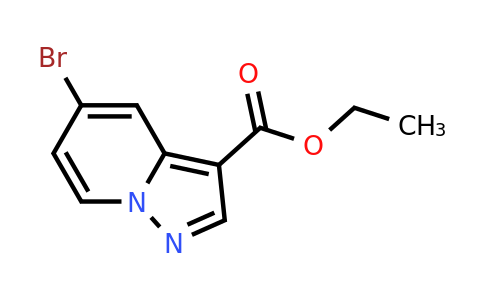 CAS 885276-93-7 | ethyl 5-bromopyrazolo[1,5-a]pyridine-3-carboxylate