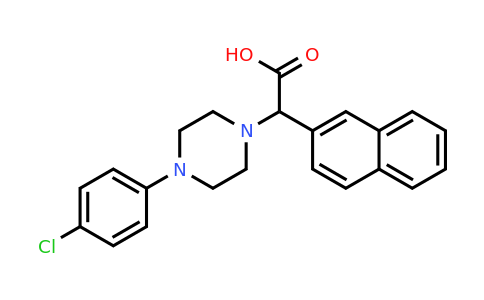 CAS 885276-96-0 | [4-(4-Chloro-phenyl)-piperazin-1-yl]-naphthalen-2-yl-acetic acid