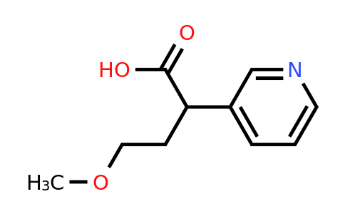 CAS 885277-06-5 | 4-Methoxy-2-pyridin-3-yl-butyric acid