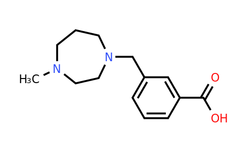 CAS 885277-07-6 | 3-(4-Methyl-[1,4]diazepan-1-ylmethyl)-benzoic acid