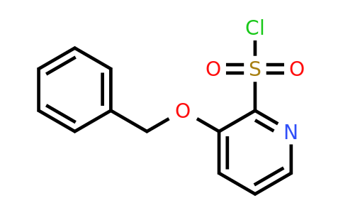 CAS 885277-11-2 | 3-Benzyloxy-pyridine-2-sulfonyl chloride