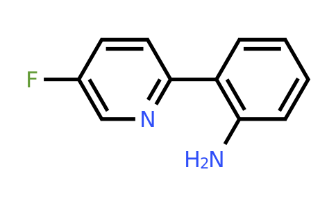 CAS 885277-17-8 | 2-(5-Fluoro-pyridin-2-YL)-phenylamine