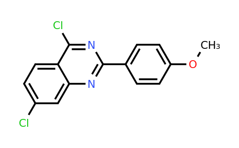 CAS 885277-24-7 | 4,7-Dichloro-2-(4-methoxy-phenyl)-quinazoline