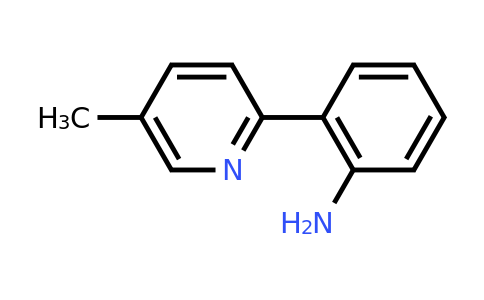 CAS 885277-33-8 | 2-(5-Methyl-pyridin-2-YL)-phenylamine