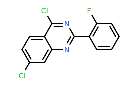 CAS 885277-55-4 | 4,7-Dichloro-2-(2-fluoro-phenyl)-quinazoline