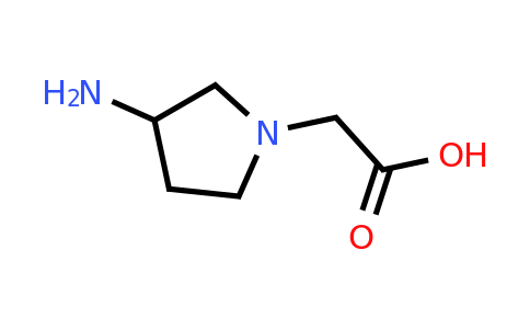 CAS 885277-64-5 | (3-Amino-pyrrolidin-1-YL)-acetic acid