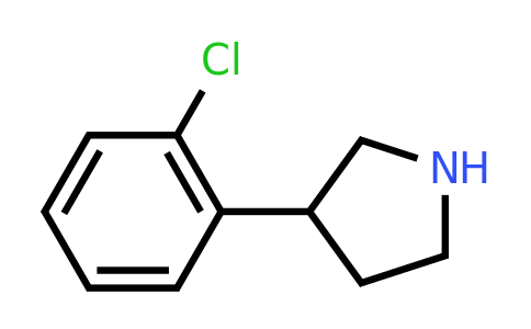 CAS 885277-67-8 | 3-(2-Chloro-phenyl)-pyrrolidine