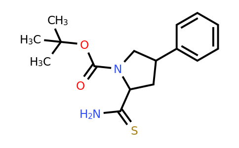 CAS 885277-70-3 | 1-BOC-4-Phenyl-pyrrolidine-2-carbothioic acid amide
