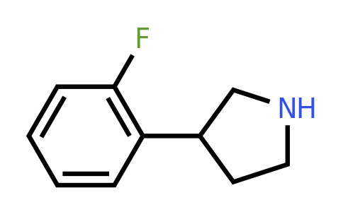 CAS 885277-79-2 | 3-(2-Fluorophenyl)pyrrolidine