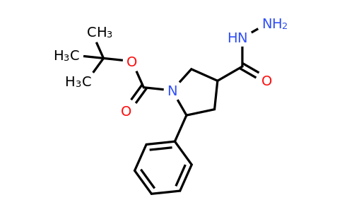 CAS 885277-93-0 | 4-Hydrazinocarbonyl-2-phenyl-pyrrolidine-1-carboxylic acid tert-butyl ester