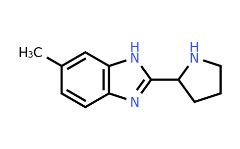 CAS 885278-00-2 | 6-Methyl-2-pyrrolidin-2-YL-1H-benzoimidazole