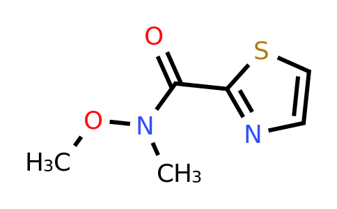 CAS 885278-18-2 | N-methoxy-N-methyl-thiazole-2-carboxamide