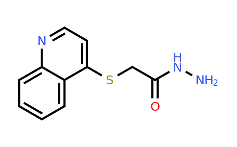 CAS 885278-19-3 | (Quinolin-4-ylsulfanyl)-acetic acid hydrazide