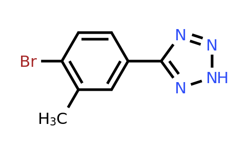 CAS 885278-34-2 | 5-(4-Bromo-3-methyl-phenyl)-2H-tetrazole